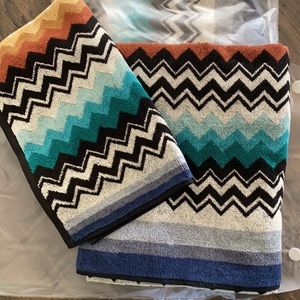 Missoni Home 2 Piece Towel Set